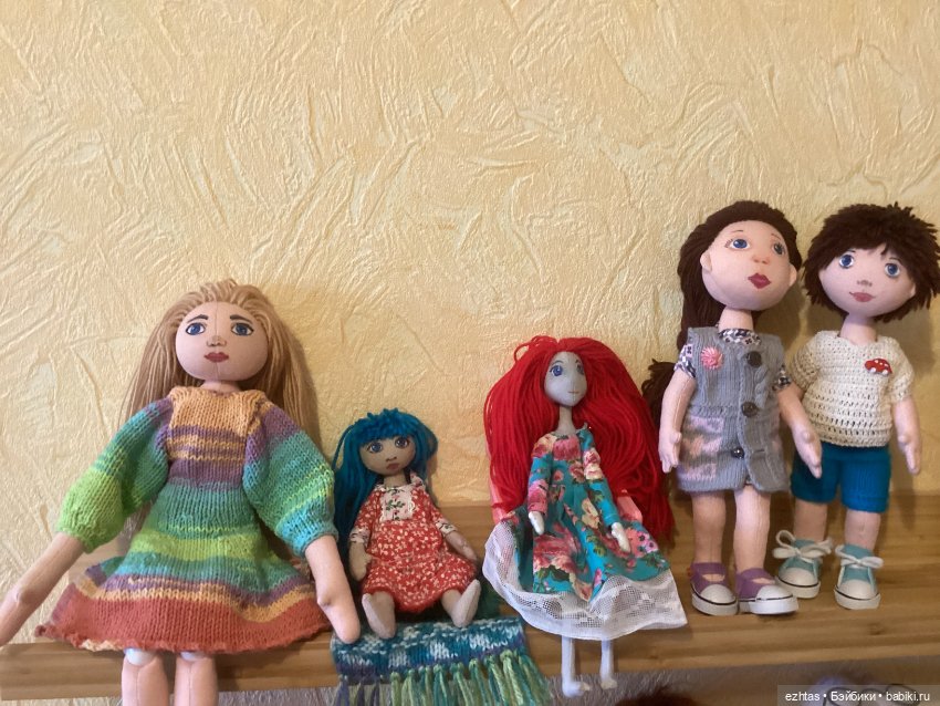 Коллекция рукодельных кукол (фото 5)