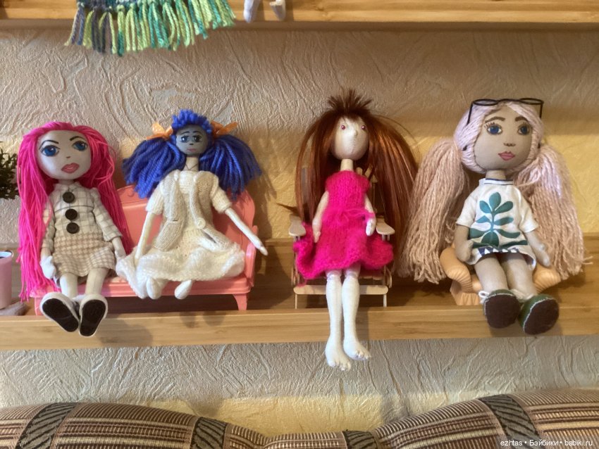 Коллекция рукодельных кукол (фото 4)