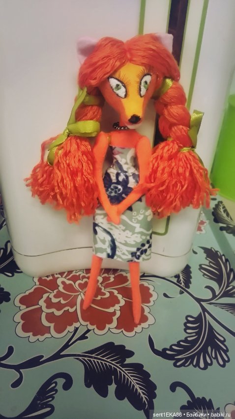 Лисичка — Домашние фото авторских игрушек: Тедди (фото 5)