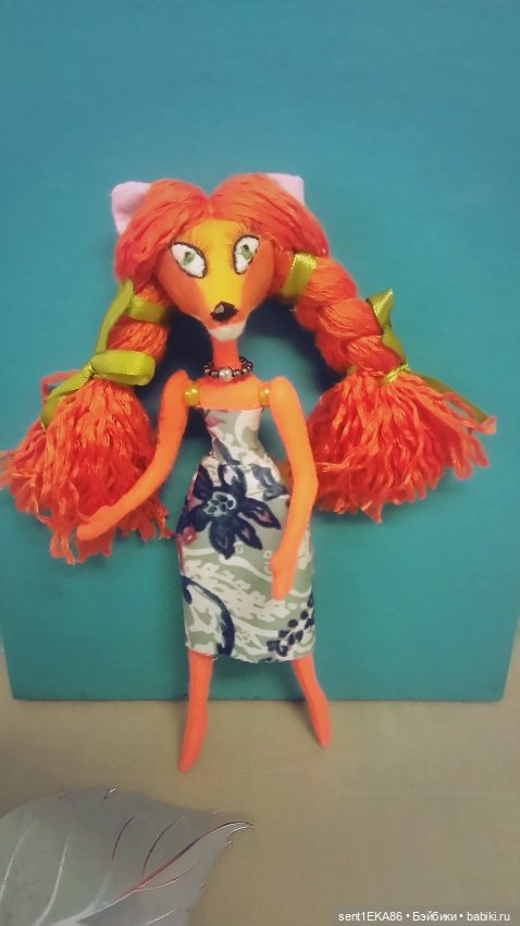 Лисичка — Домашние фото авторских игрушек: Тедди (фото 3)