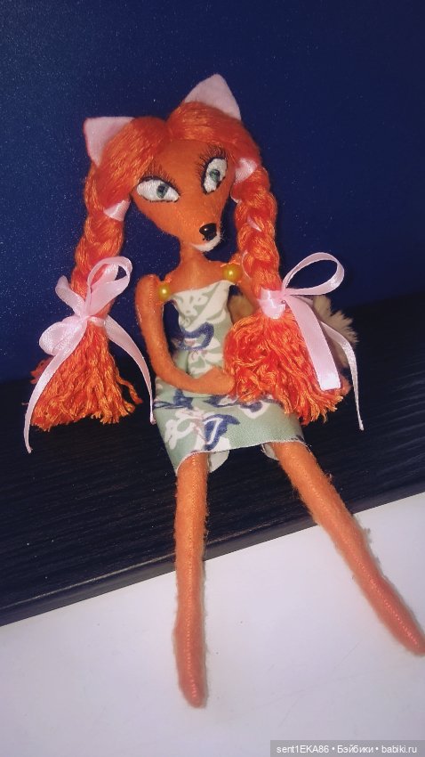 Лисичка — Домашние фото авторских игрушек: Тедди (фото 6)