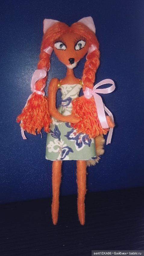 Лисичка — Домашние фото авторских игрушек: Тедди (фото 2)