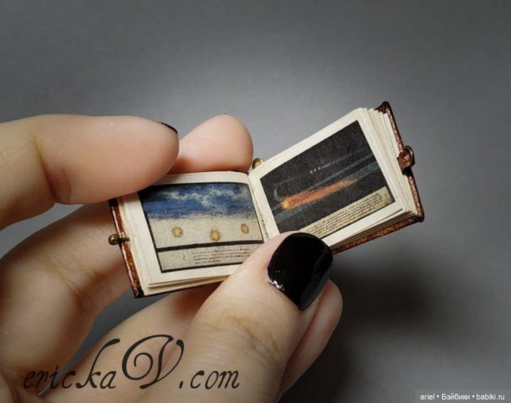 Сказочно красивые миниатюрные книги студии EV Miniatures (фото 8)