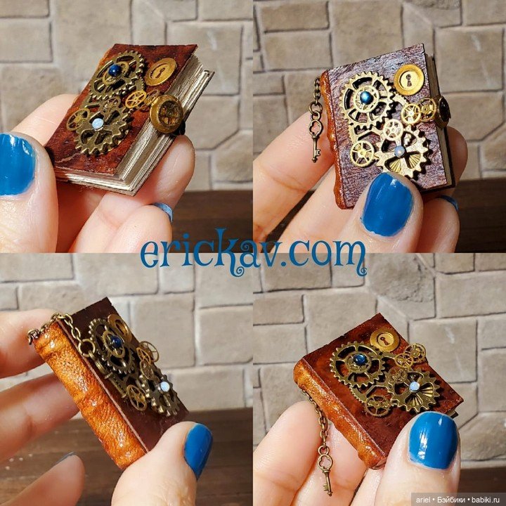 Сказочно красивые миниатюрные книги студии EV Miniatures (фото 5)