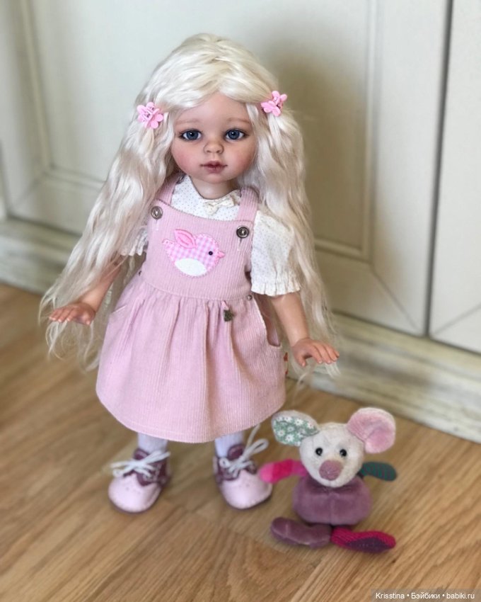 Ангелочек Ева 💓 — ООАК Paola Reina (Паола Рейна) и испанских кукол: перерисовка (фото 10)