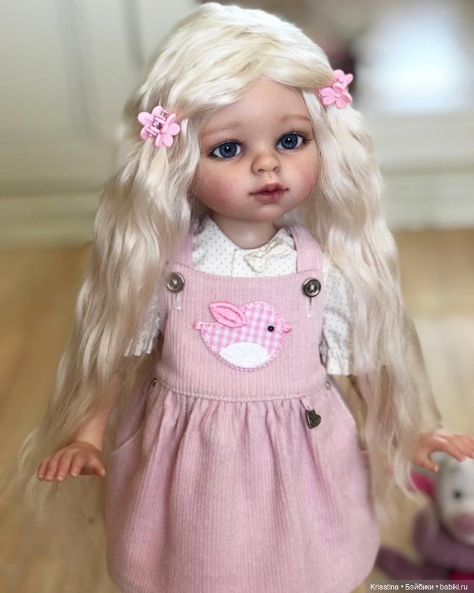 Ангелочек Ева 💓 — ООАК Paola Reina (Паола Рейна) и испанских кукол: перерисовка (фото 4)