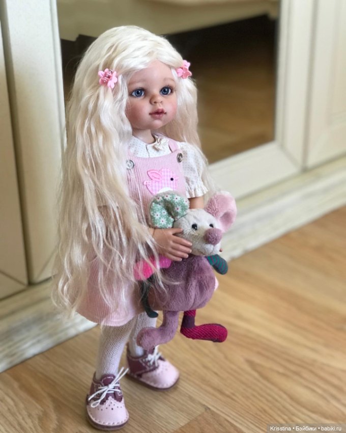 Ангелочек Ева 💓 — ООАК Paola Reina (Паола Рейна) и испанских кукол: перерисовка (фото 5)