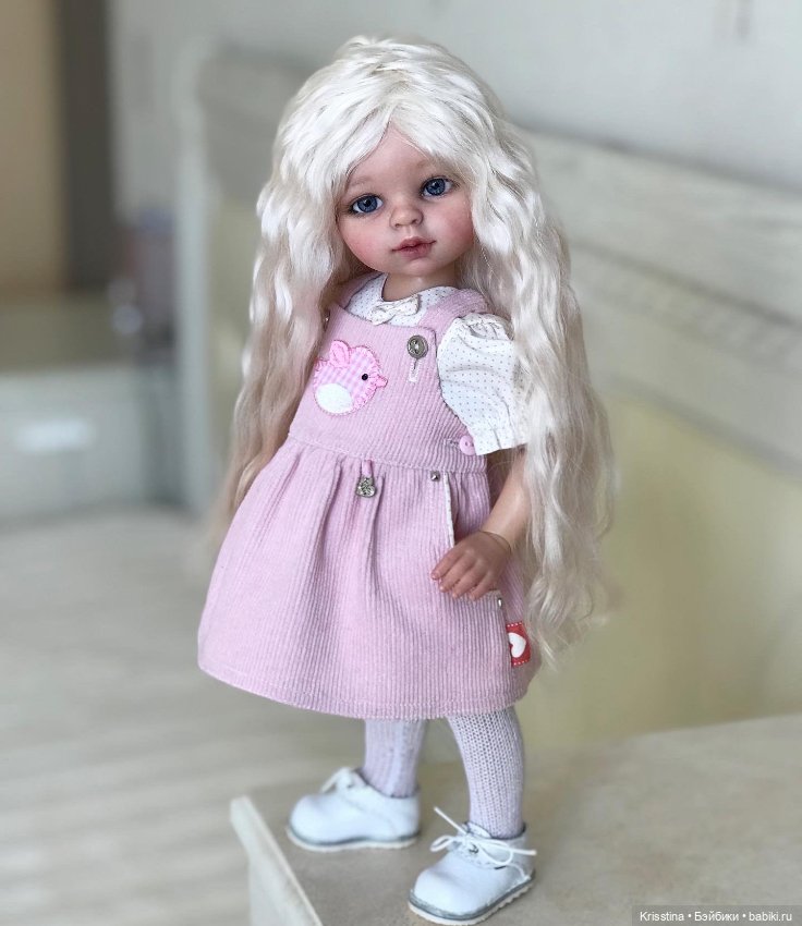 Ангелочек Ева 💓 — ООАК Paola Reina (Паола Рейна) и испанских кукол: перерисовка