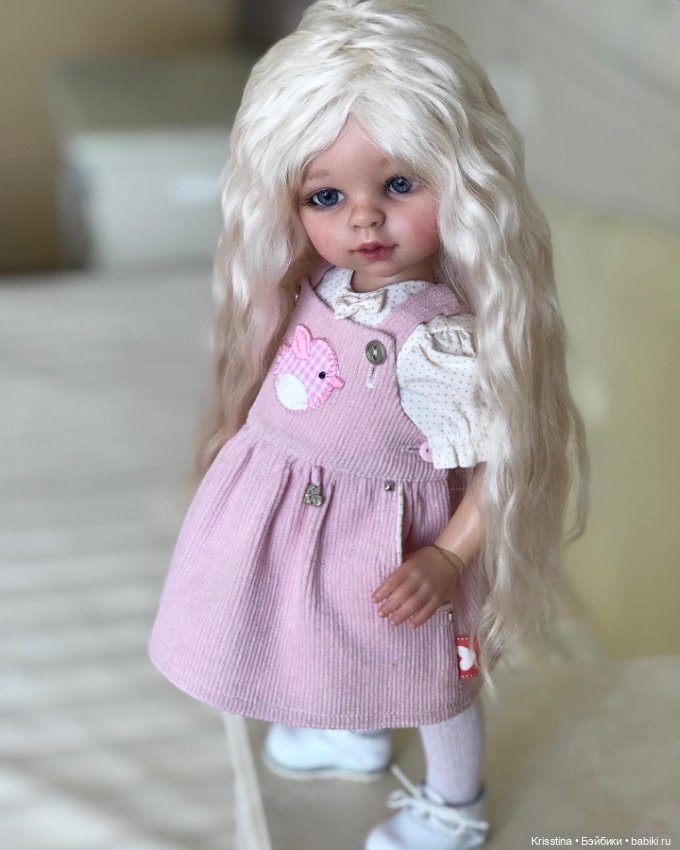 Ангелочек Ева 💓 — ООАК Paola Reina (Паола Рейна) и испанских кукол: перерисовка (фото 7)