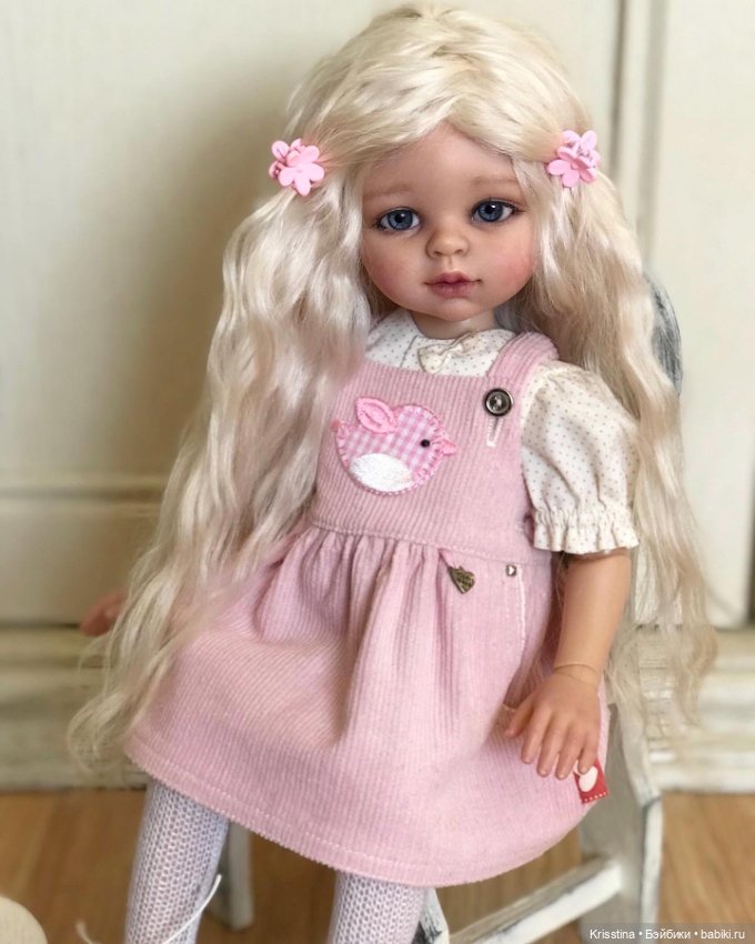 Ангелочек Ева 💓 — ООАК Paola Reina (Паола Рейна) и испанских кукол: перерисовка (фото 2)