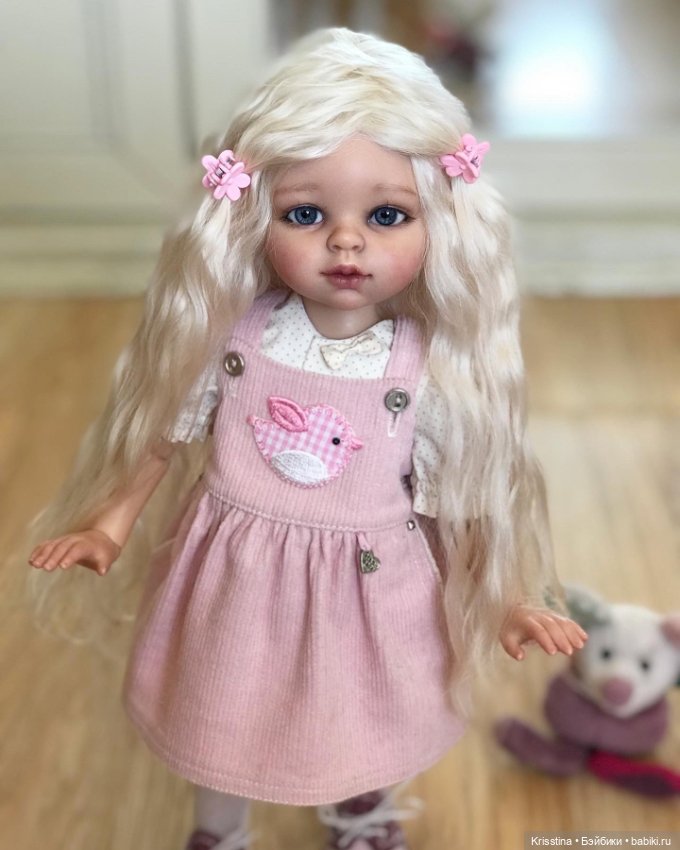 Ангелочек Ева 💓 — ООАК Paola Reina (Паола Рейна) и испанских кукол: перерисовка (фото 3)