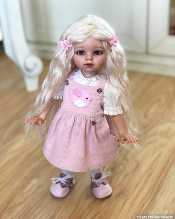 Ангелочек Ева 💓 — ООАК Paola Reina (Паола Рейна) и испанских кукол: перерисовка