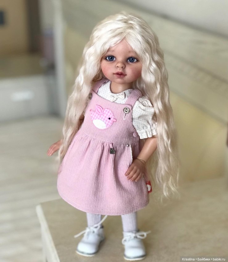 Ангелочек Ева 💓 — ООАК Paola Reina (Паола Рейна) и испанских кукол: перерисовка (фото 9)