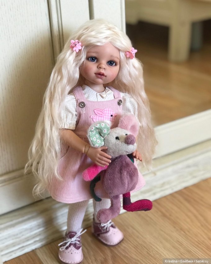 Ангелочек Ева 💓 — ООАК Paola Reina (Паола Рейна) и испанских кукол: перерисовка (фото 8)