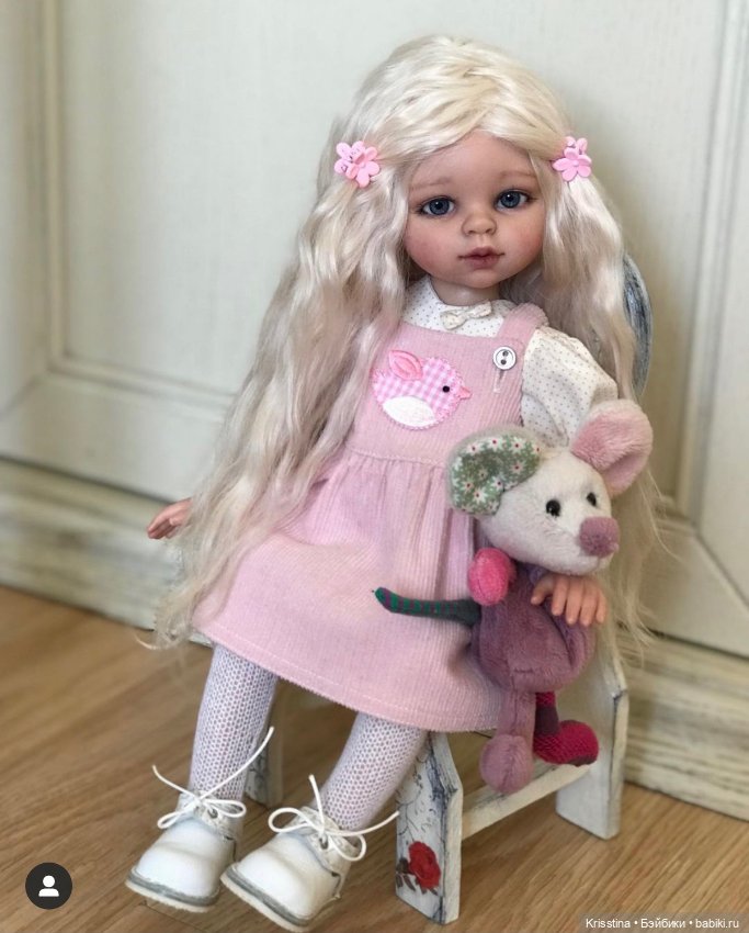 Ангелочек Ева 💓 — ООАК Paola Reina (Паола Рейна) и испанских кукол: перерисовка