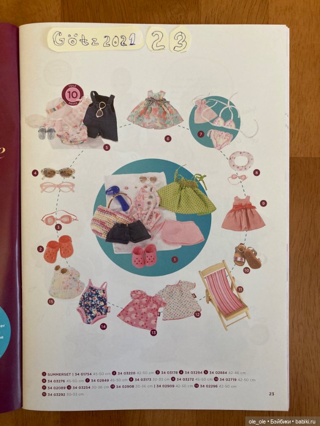 Каталог игровых кукол Готц Gotz 2021 часть 1