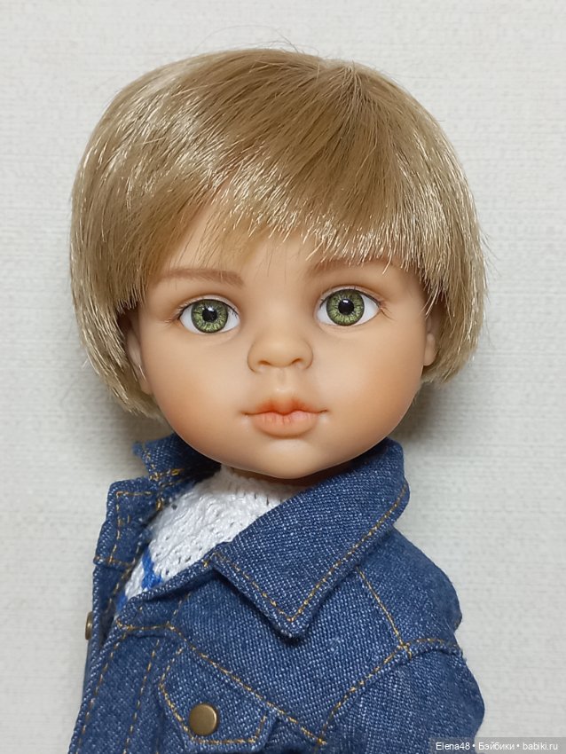 Тополиный пух, жара — ООАК Paola Reina (Паола Рейна) и испанских кукол: перерисовка (фото 6)