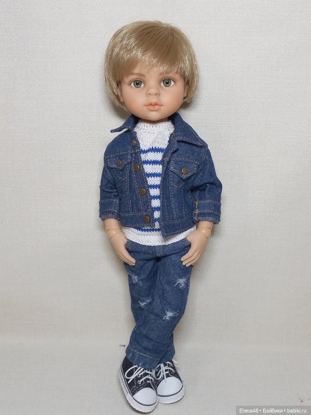 Тополиный пух, жара — ООАК Paola Reina (Паола Рейна) и испанских кукол: перерисовка (фото 7)