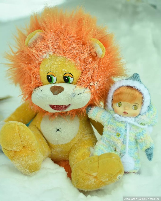 Как львёнок и Агнешка... под ёлочкой встретились (фото 8)