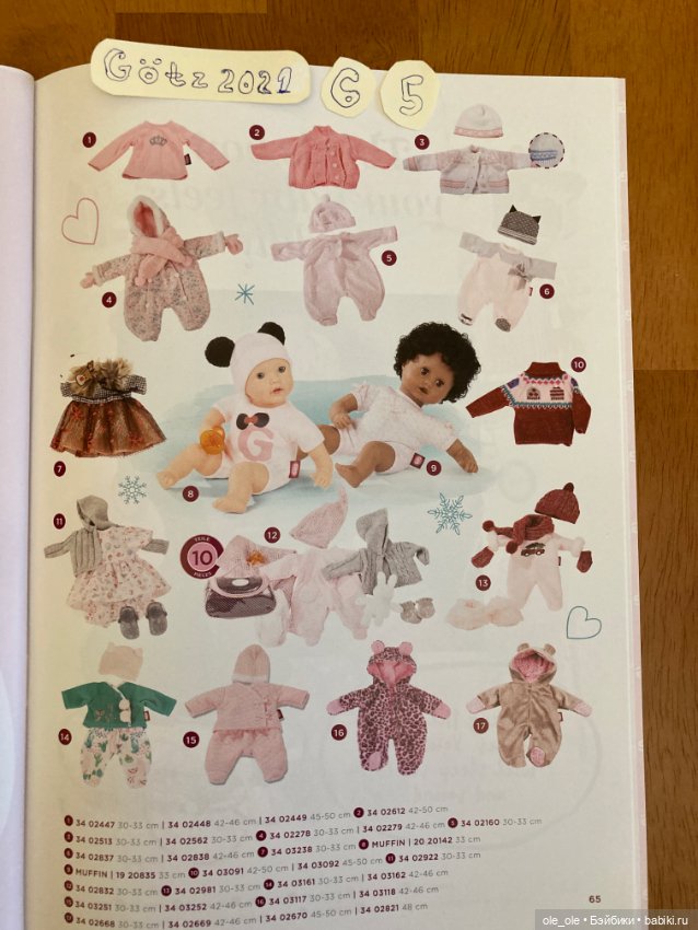 Каталог игровых кукол Готц Gotz 2021 часть 2. Новый оттенок винила в 2021 году (фото 5)