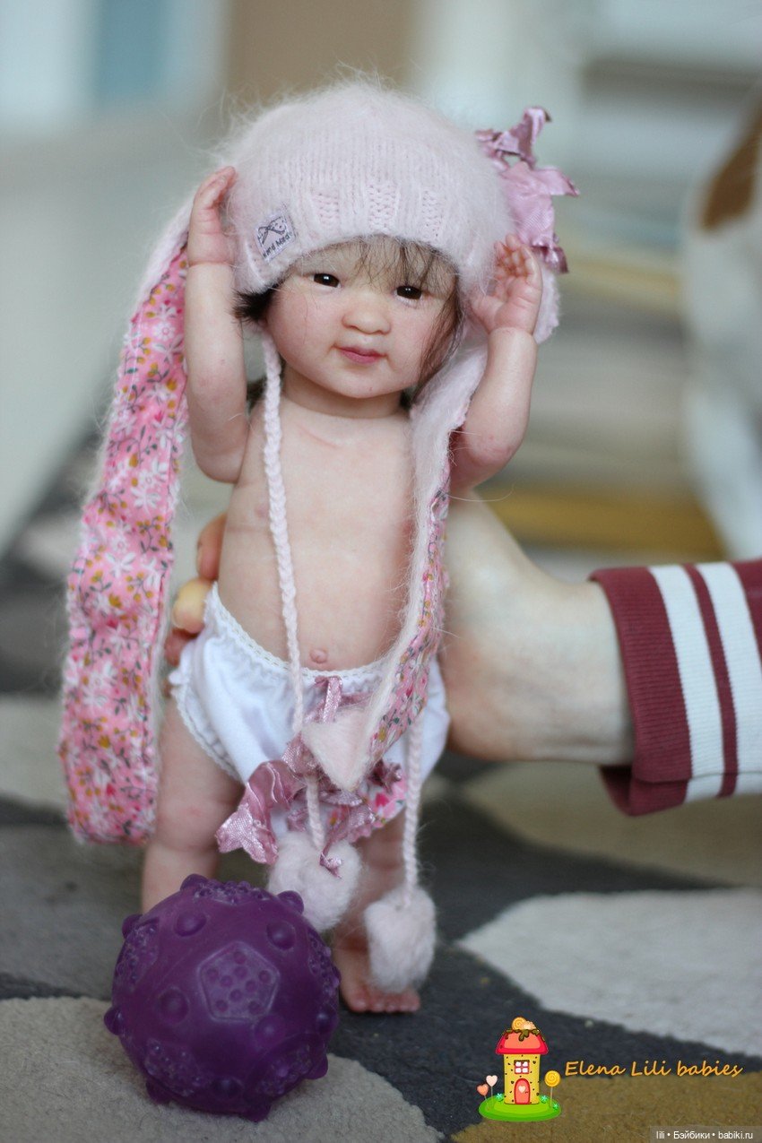 Мини малышка реборн Mollylee