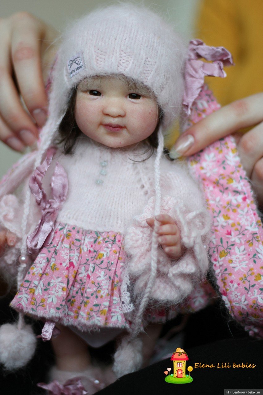 Мини малышка реборн Mollylee (фото 8)