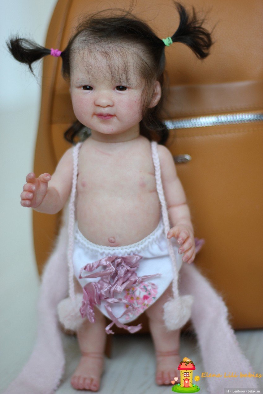 Мини малышка реборн Mollylee (фото 2)