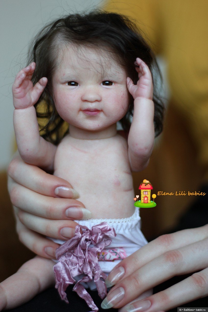 Мини малышка реборн Mollylee