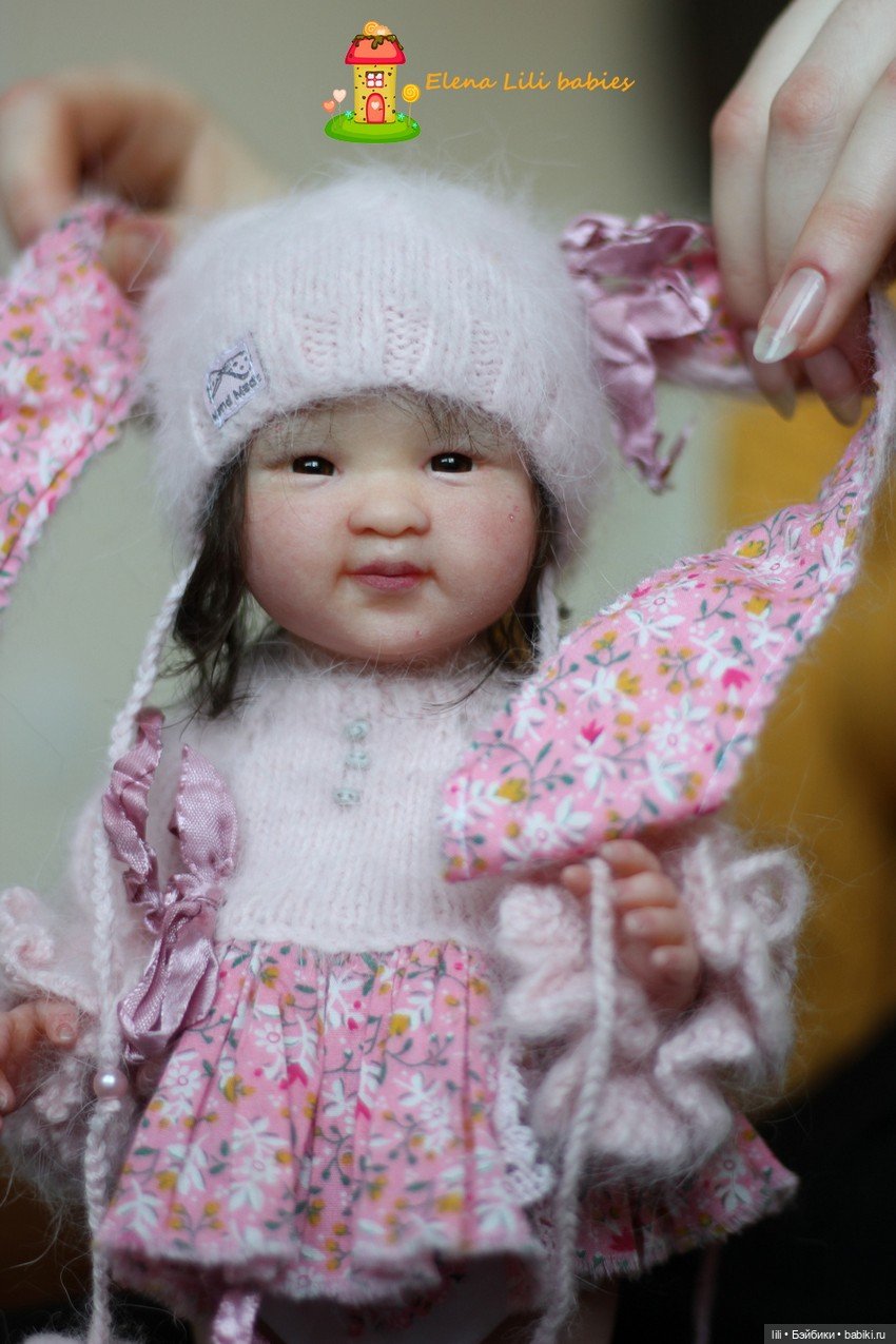Мини малышка реборн Mollylee (фото 9)
