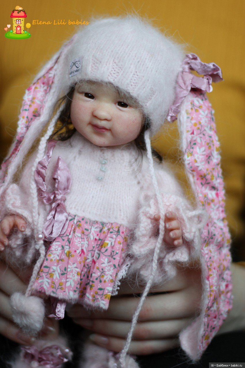 Мини малышка реборн Mollylee (фото 5)
