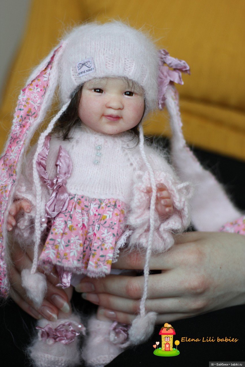 Мини малышка реборн Mollylee (фото 6)