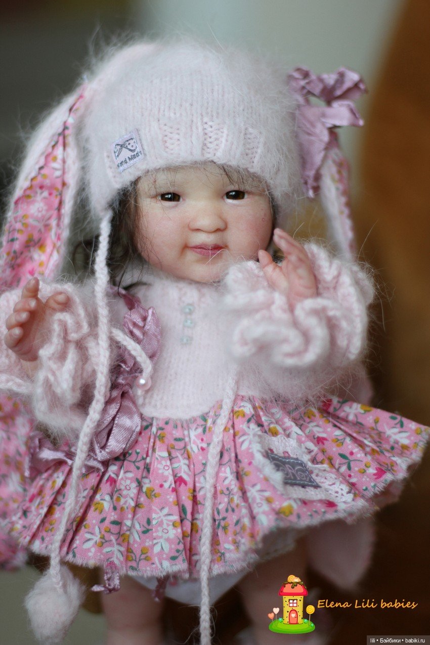 Мини малышка реборн Mollylee (фото 3)
