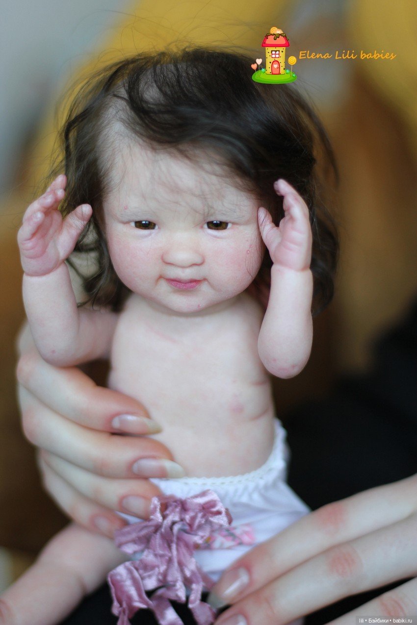 Мини малышка реборн Mollylee