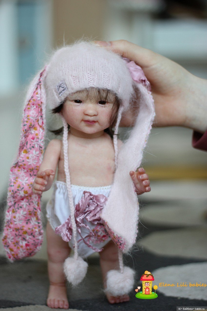Мини малышка реборн Mollylee