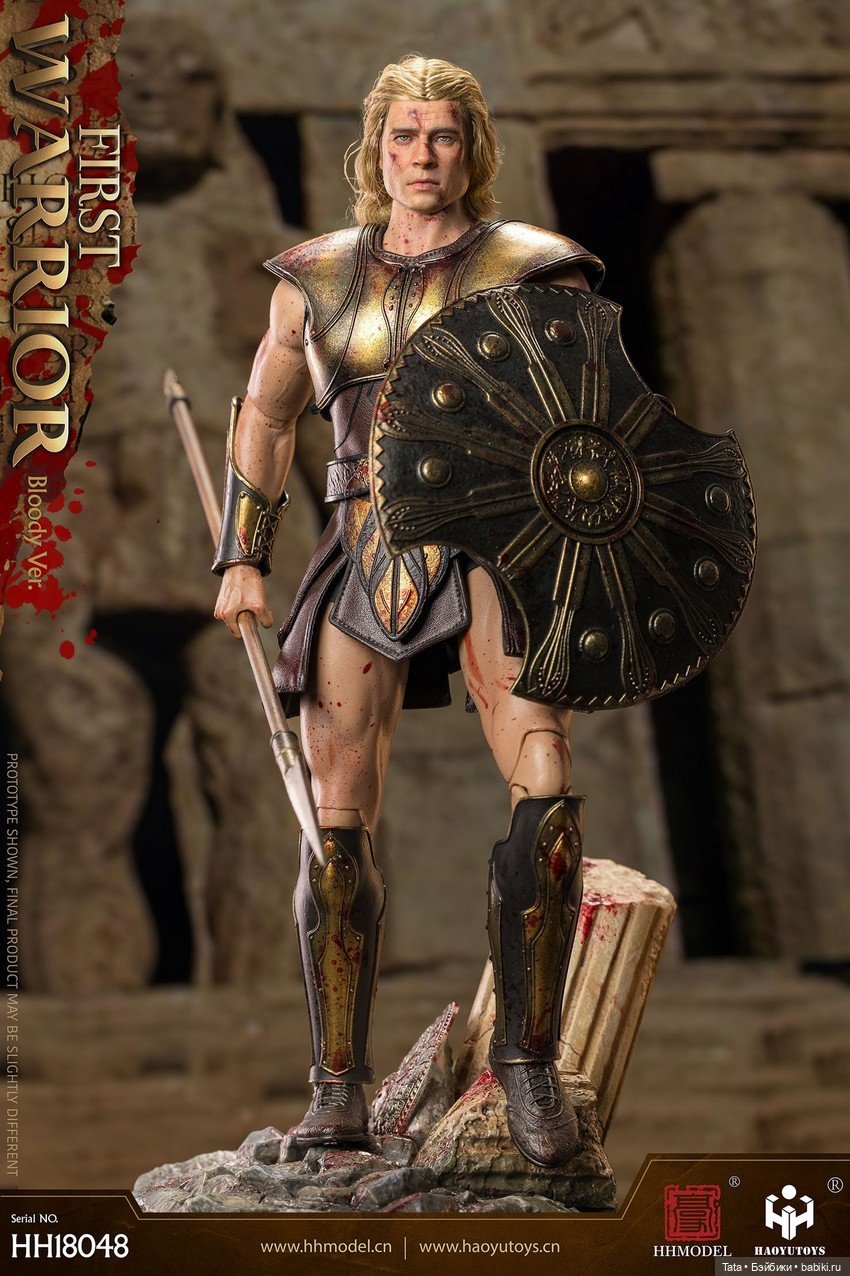 HHModel и HaoYu Toys - 2 версии фигурки Ахиллеса в масштабе 1/6 (фото 3)