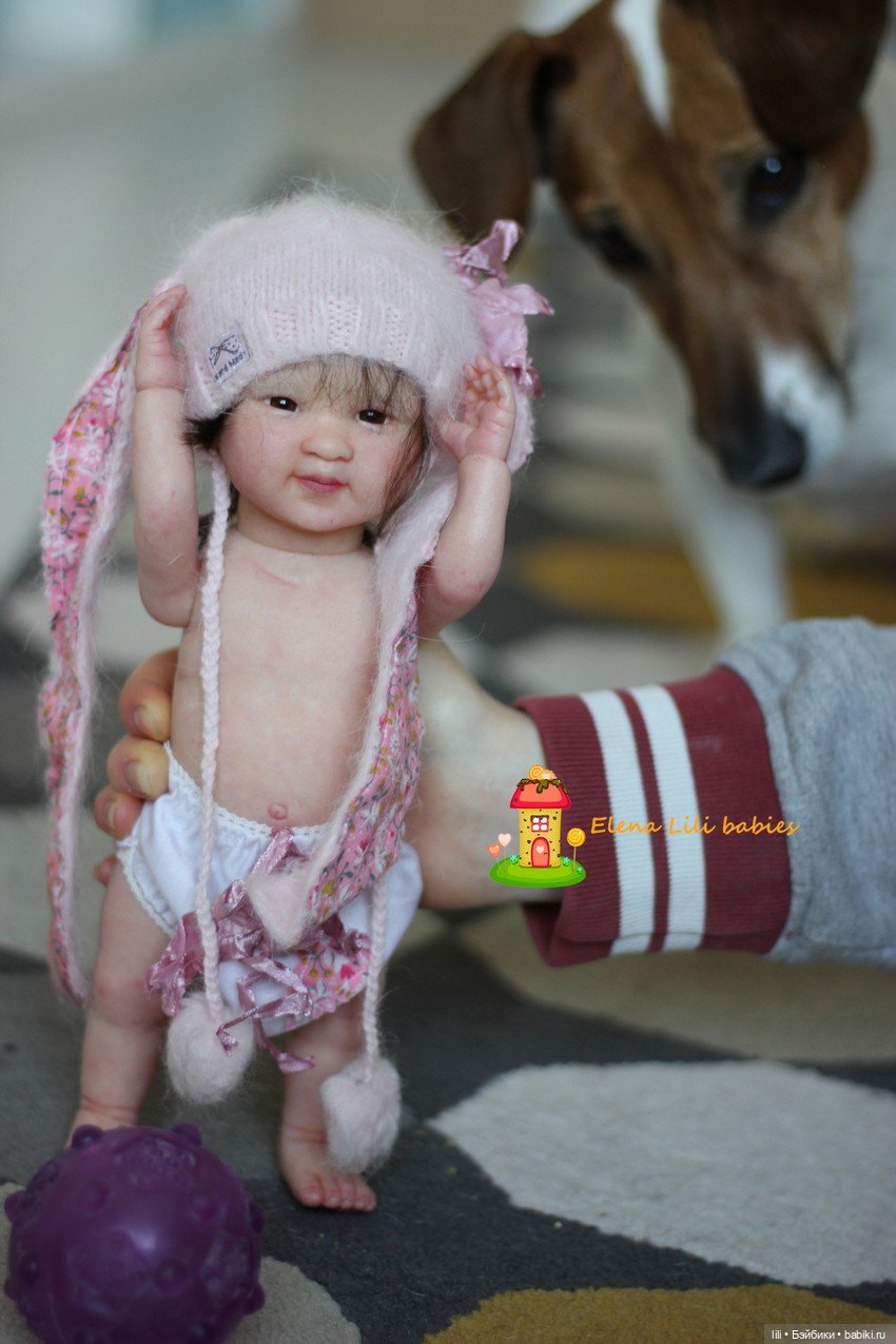 Мини малышка реборн Mollylee