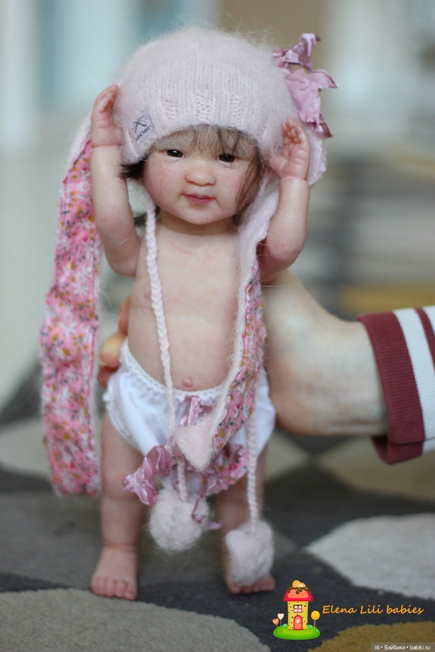 Мини малышка реборн Mollylee