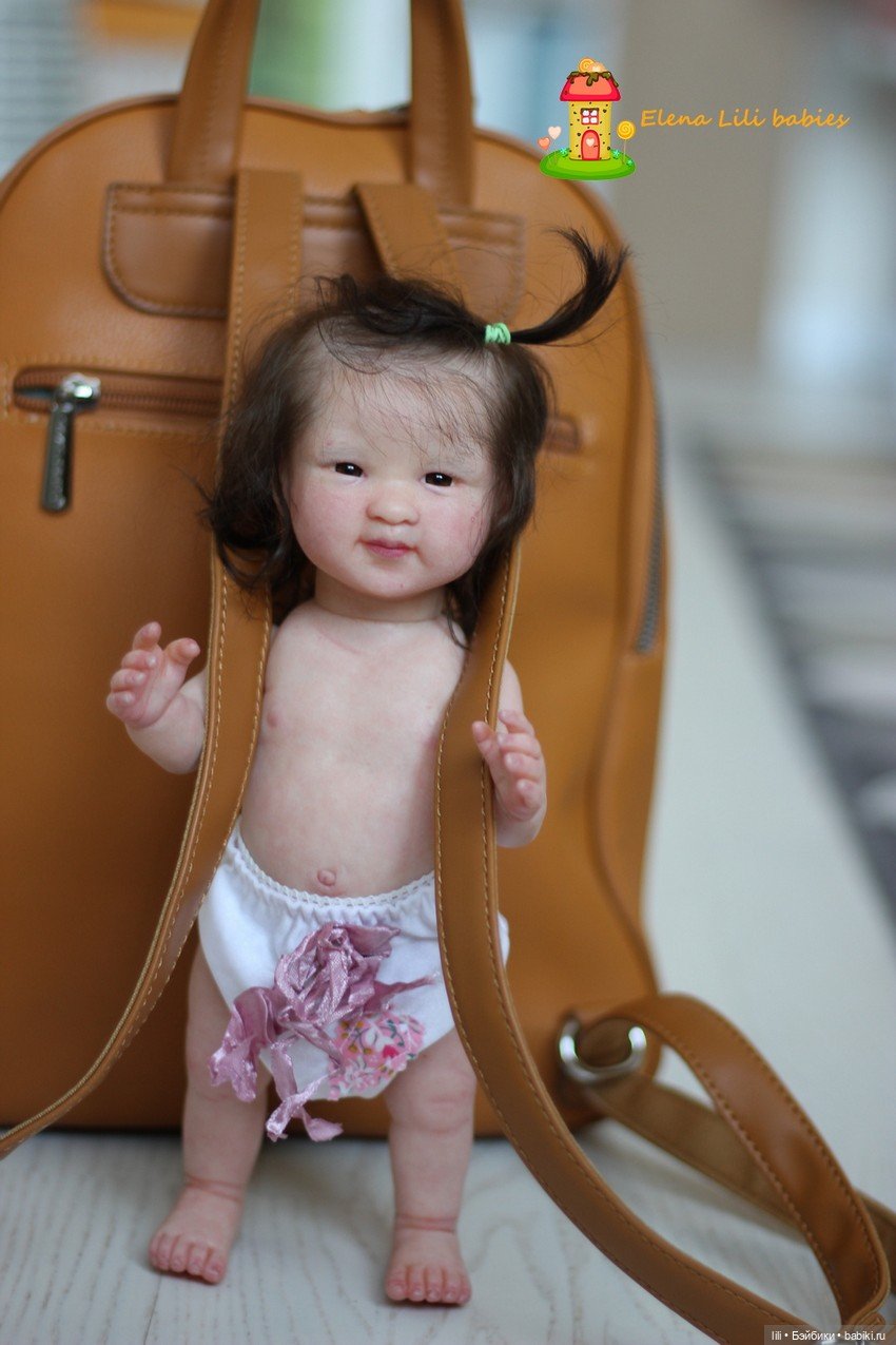 Мини малышка реборн Mollylee