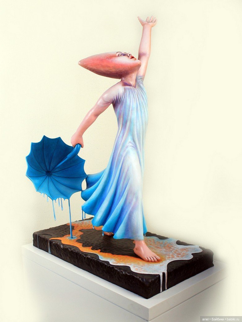 Сюрреалистичные скульптуры от мексиканского художника, скульптора и ювелира Sergio Bustamante (фото 9)