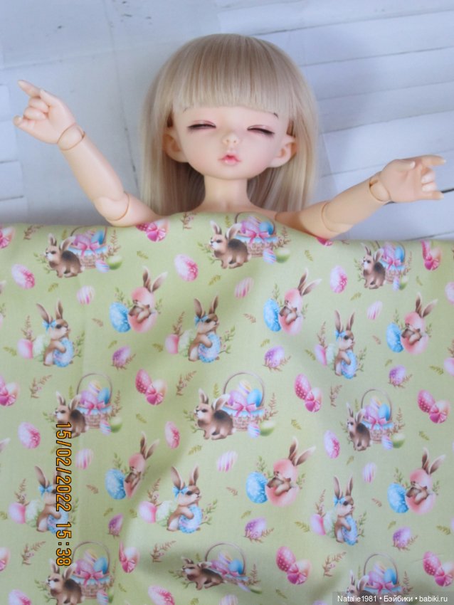 Ждем Пасху вместе с Наткой. Ткани приехали. Литлфи Анте Эльф, Фейриленд (фото 3)