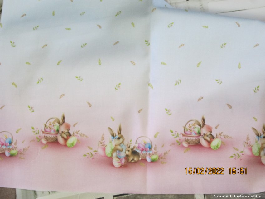 Ждем Пасху вместе с Наткой. Ткани приехали. Литлфи Анте Эльф, Фейриленд