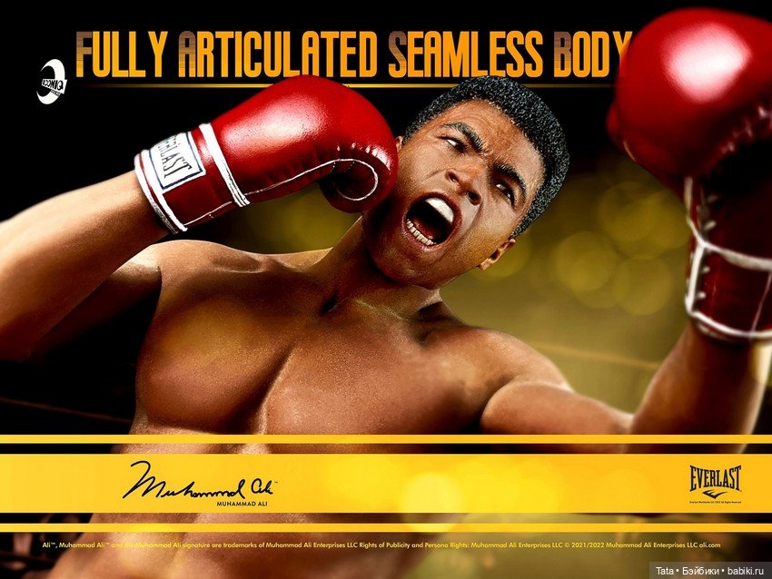 Анонс фигурки Мухаммеда Али в формате 1/6 от компании ICONIQ STUDIO (фото 10)