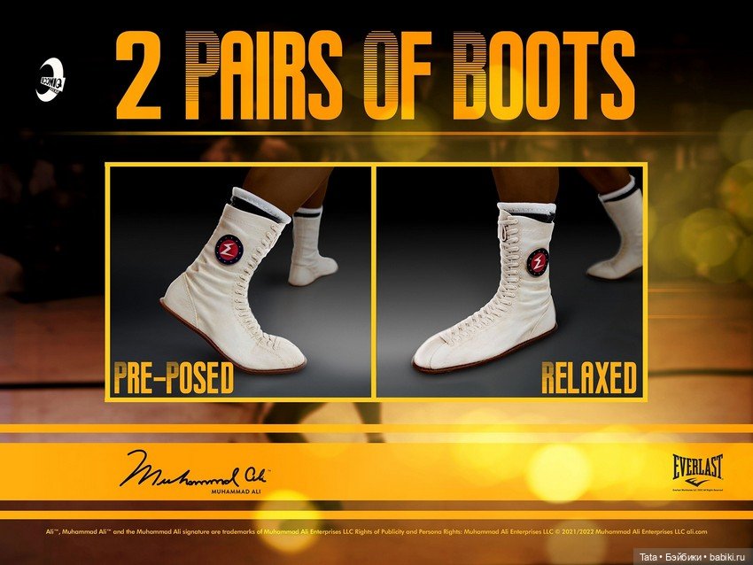 Анонс фигурки Мухаммеда Али в формате 1/6 от компании ICONIQ STUDIO