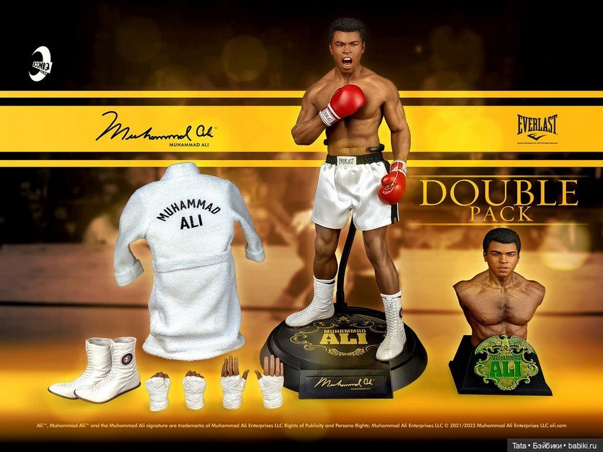 Анонс фигурки Мухаммеда Али в формате 1/6 от компании ICONIQ STUDIO (фото 9)