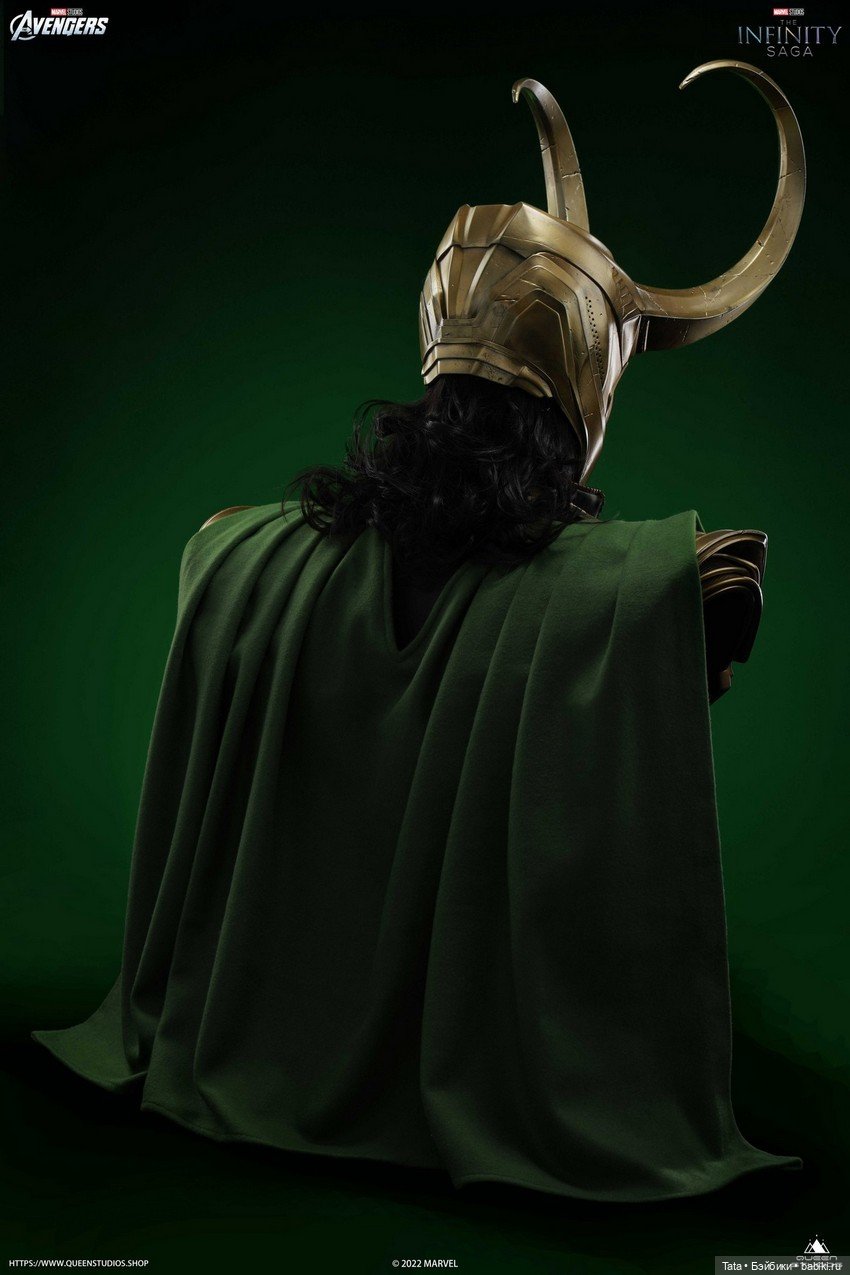 Queen Studios представили новую версию полноразмерного бюста Локи (фото 2)