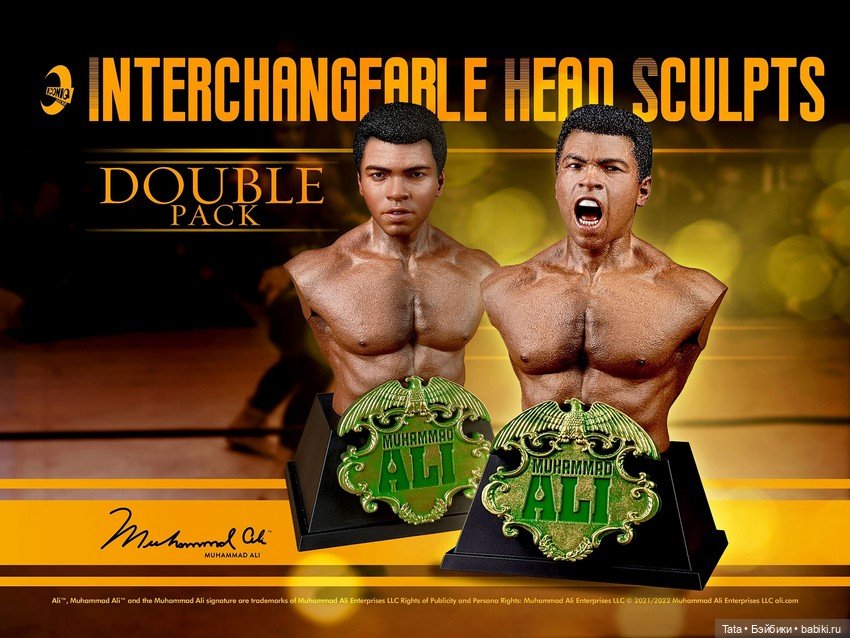 Анонс фигурки Мухаммеда Али в формате 1/6 от компании ICONIQ STUDIO (фото 3)