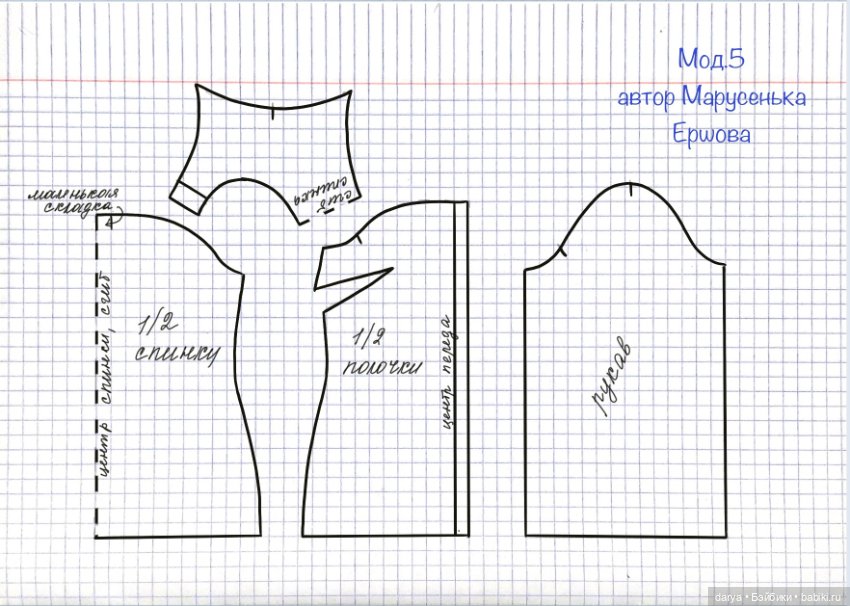 Комплектик для БЖД. Автор Марусенька Ершова