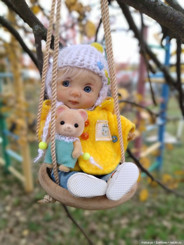 Мася и грустная осень — Куклы Nikki Britt (Никки Бритт): авторские BJD (БЖД)