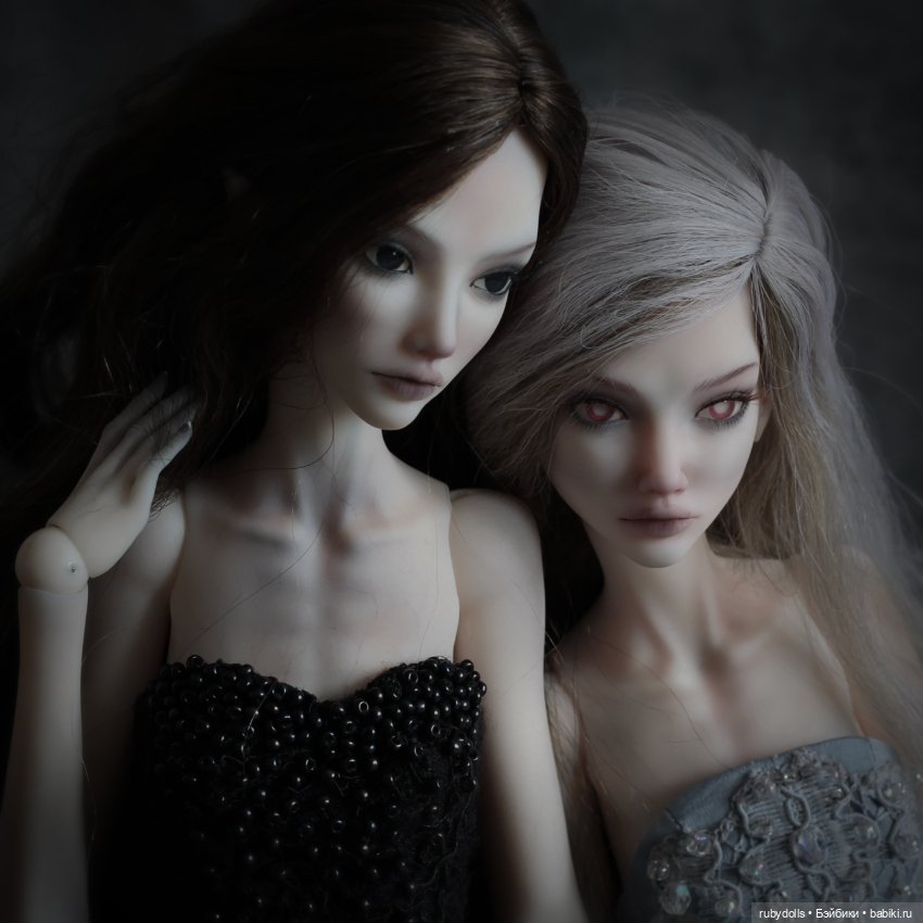 Авторские шарнирные куклы Алесса и Сибил (фото 7)