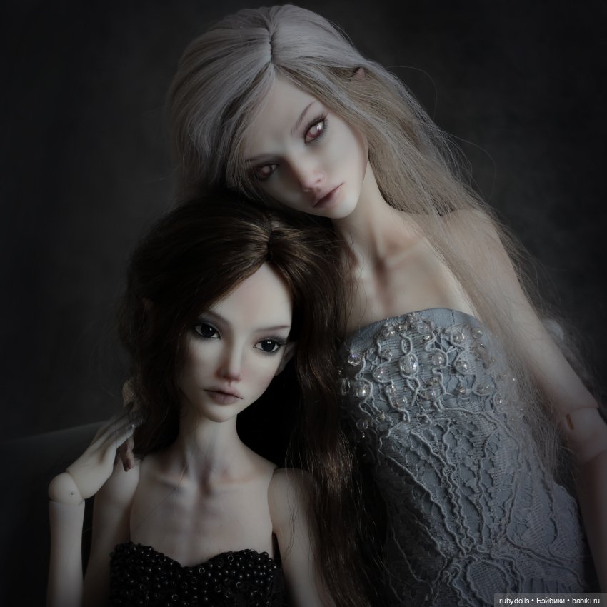 Авторские шарнирные куклы Алесса и Сибил (фото 6)